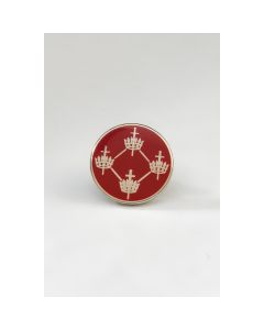 Quatuor Coronati Pin Red QC