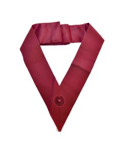 Royal Order of Scotland Member Crimson Cordon Sash