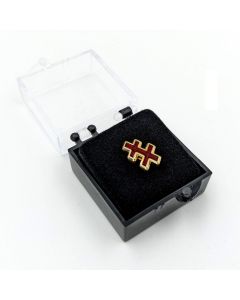 Knights Templar past preceptor lapel pin